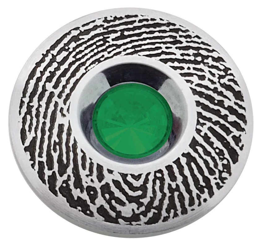 Ring "Milo mit Farbstein" Fingerabdruck - Image 11