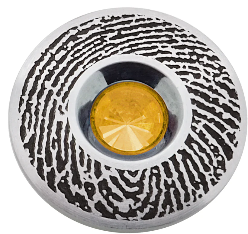 Ring "Milo mit Farbstein" Fingerabdruck - Image 13