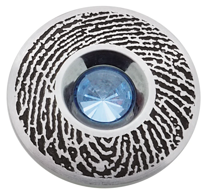 Ring "Milo mit Farbstein" Fingerabdruck - Image 7
