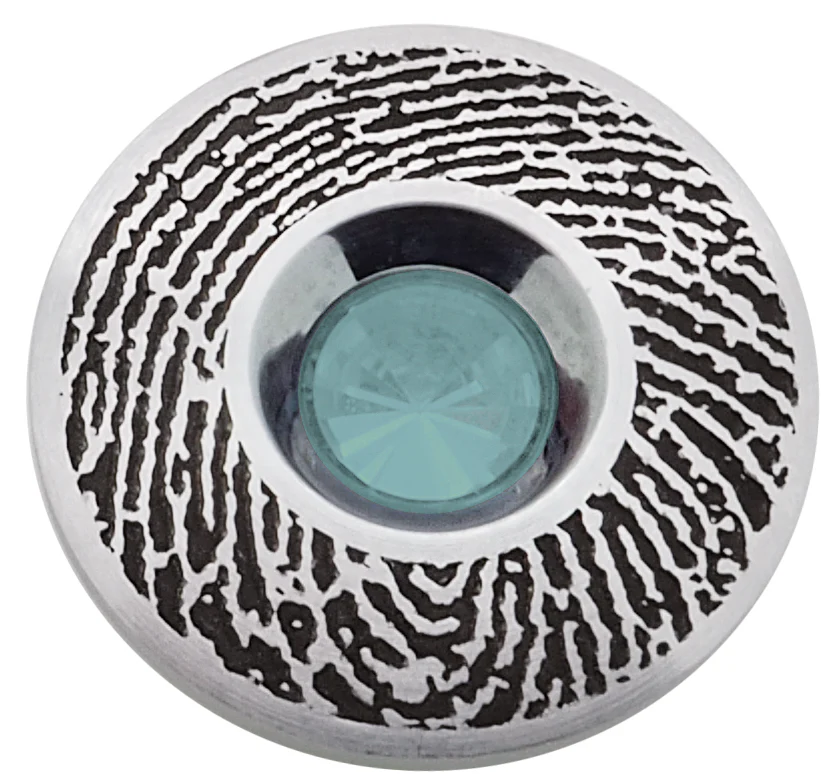 Ring "Milo mit Farbstein" Fingerabdruck - Image 8