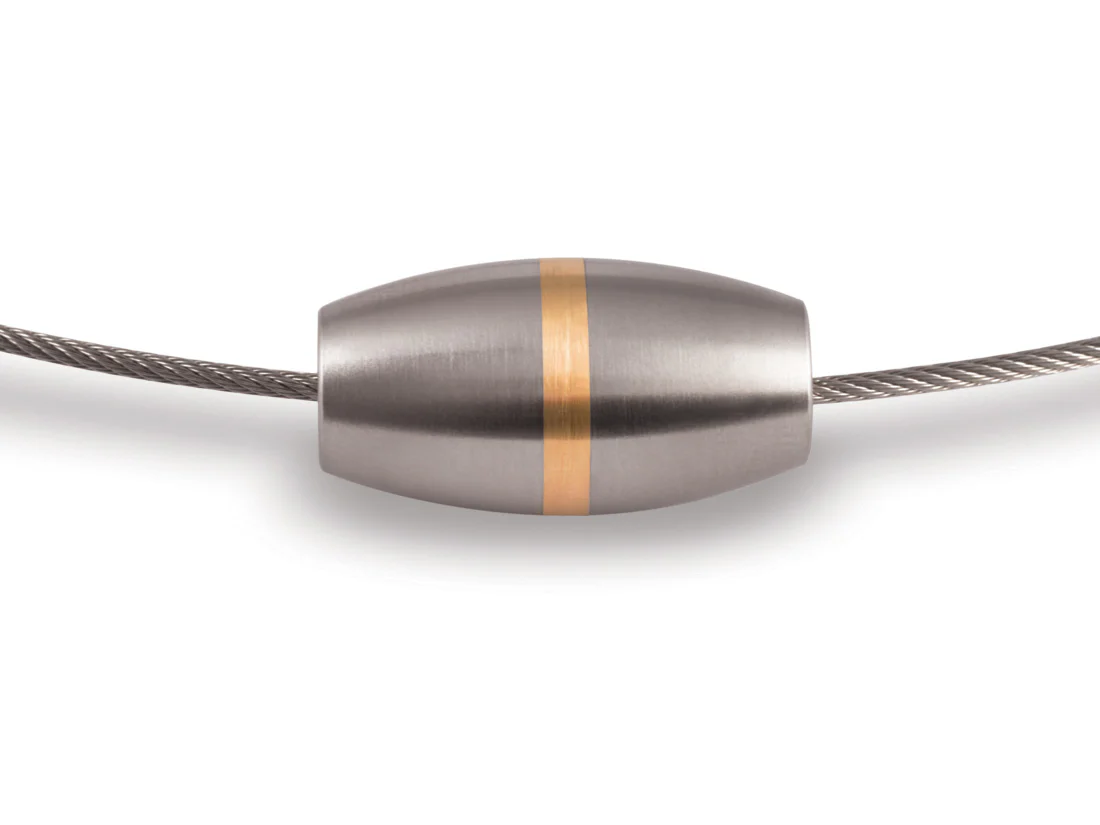 Schmuckanhänger "Cocoon" - mit Gold 14kt.